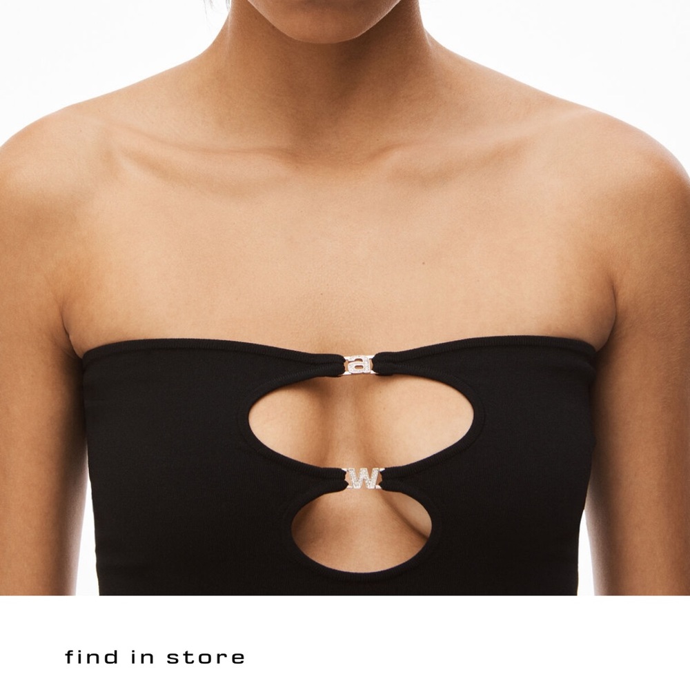 Alexander Wang tube cut out Mini dress